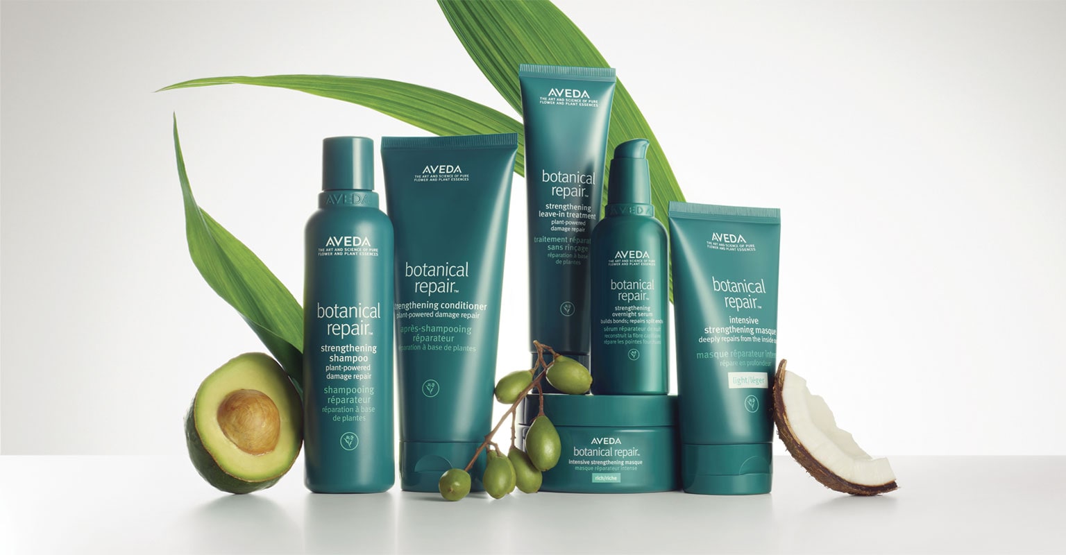Shop plant powered, bond-building treatment to strengthen and repair damaged hair.