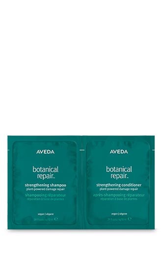 free sample of botanical repair™ strengthening shampoo and conditioner, .33 fl oz/10 ml packettes