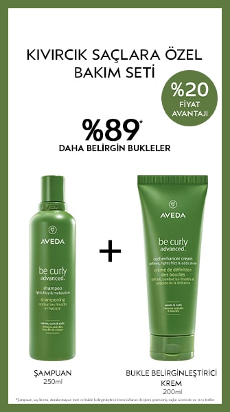 Kıvırcık Saçlara Özel Bakım Seti Be Curly Advanced Şampuan + Bukle Belirginleştirici Krem