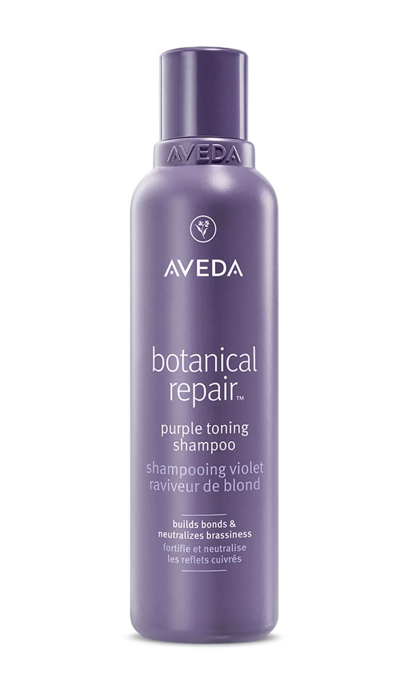 botanical repair™​ yıpranmış ve sarı boyalı saçlar için mor şampuan